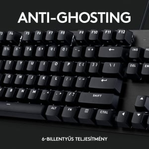 Logitech G413 TKL SE mechanikus Gaming US billentyűzet fekete (920-010446)